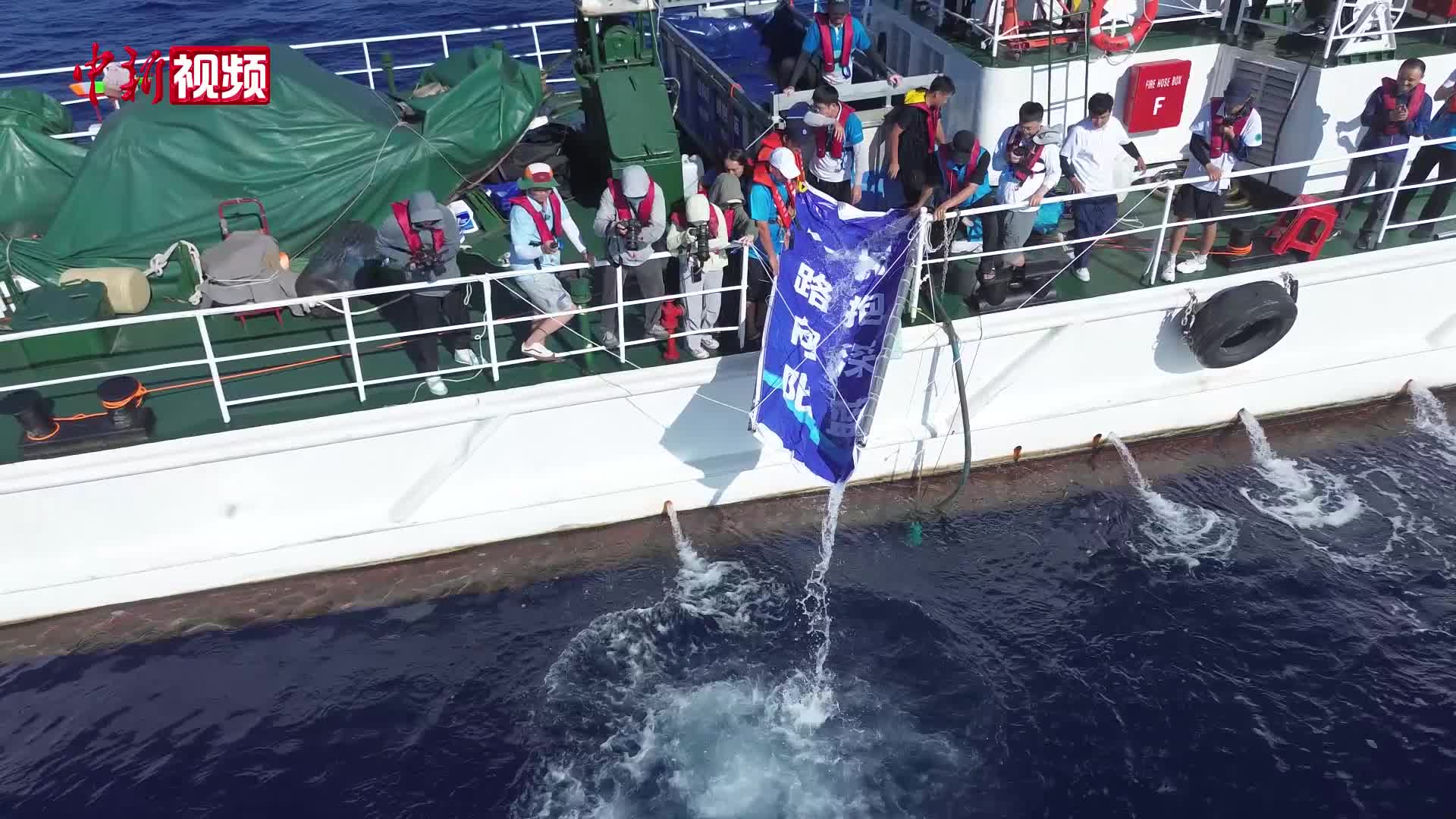 三亚搁浅糙齿海豚“阳阳”重回家园